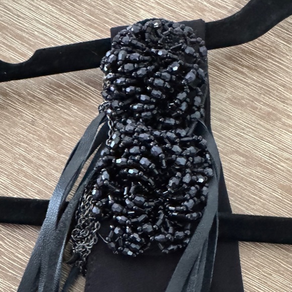 Stella & Jamie Black Backless Dress small - Picture 4 of 7